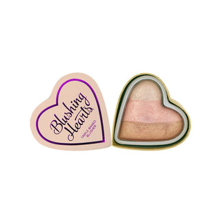Makeup Revolution Blushing Heart Blusher - Iced Hearts