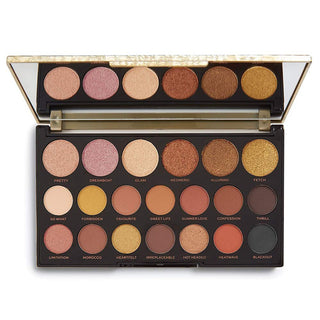 Makeup Revolution Jewel Collection Eyeshadow Palette - Gilded