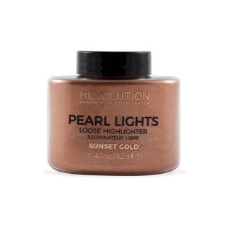 Makeup Revolution Pearl Lights Loose Highlighter - Sunset Gold