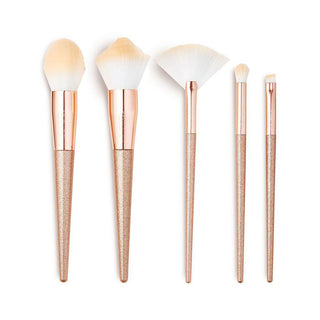 Makeup Revolution Precious Stone Brush Set Rose Quartz