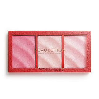 Makeup Revolution Precious Stone Highlighter Palette - Ruby Crush