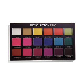 Makeup Revolution Pro Regeneration Eyeshadow Palette - Trends Mischief Mattes