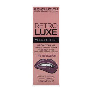 Makeup Revolution Retro Luxe Kits Gloss - The Rebellion