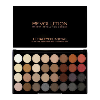 Makeup Revolution Ultra 32 Shade Eyeshadow Palette Flawless 2