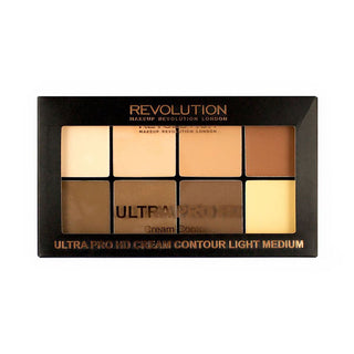 Makeup Revolution Ultra Cream Contour Kit - Light Medium