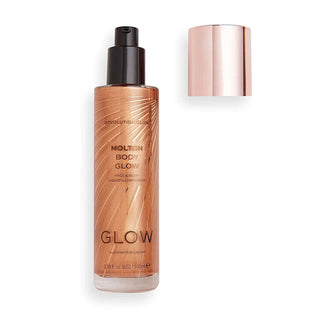 Makeup Revolution Glow Molten Body Bronze Liquid Illuminator - Bronze