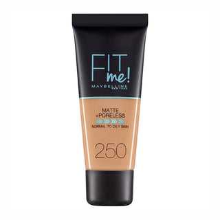 Maybelline New York Fit Me Matte + Poreless Foundation - 250 Sun Beige