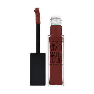 Maybelline New York Color Sensational Vivid Matte Liquid Lipstick- 37 Coffee Buzz