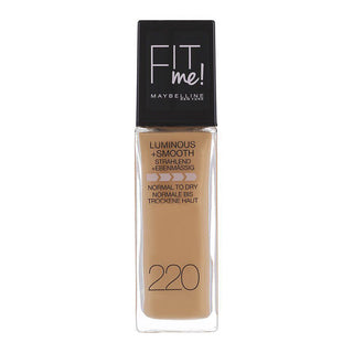 Maybelline New York Fit Me Luminous + Smooth Foundation - 220 Natural Beige