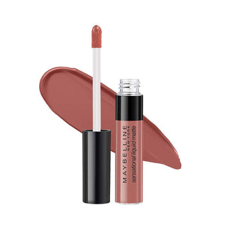 Maybelline New York Sensational Liquid Matte Lipstick - 09 Truly Mlbb