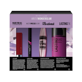 Maybelline New York Winter WonderGlam Total Look Gift Set