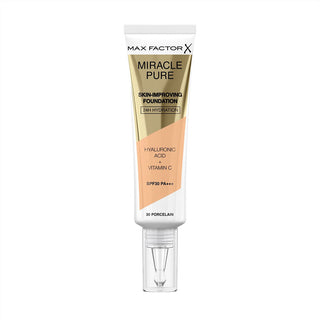 Max Factor Miracle Pure 24H Skin Improving Foundation - 30 Porcelain