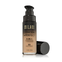 Milani Conceal + Perfect 2-in-1 Foundation + Concealer - Light Beige