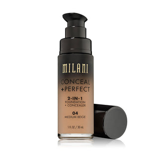 MILANI Conceal + Perfect 2-in-1 Foundation + Concealer - Medium Beige