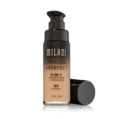 Milani Conceal + Perfect 2-in-1 Foundation + Concealer - Natural