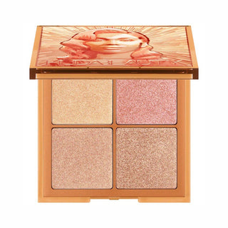 Huda Beauty Mini Glow Obsessions Highlighter Face Palette - Medium