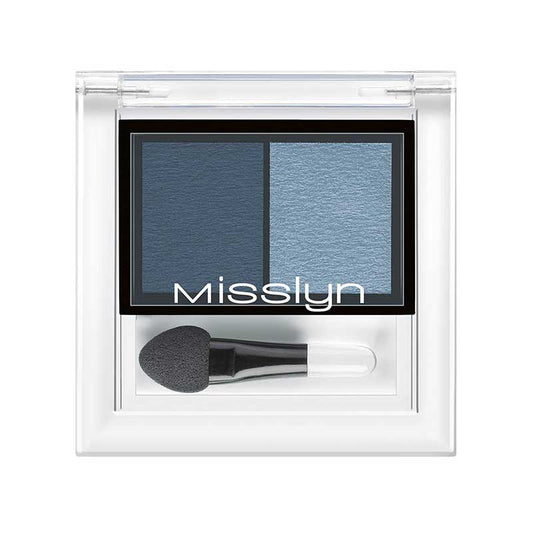 Misslyn High Shine Duo Eyeshadow - 174 Ice Blue