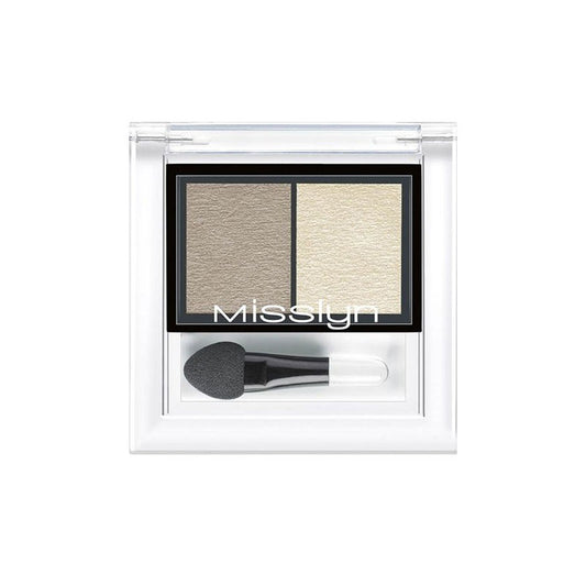Misslyn High Shine Duo Eyeshadow - 24 Cinnamon Parfait