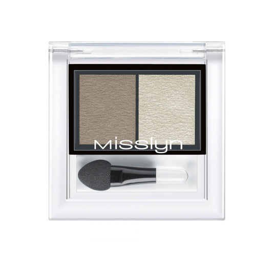 Misslyn High Shine Duo Eyeshadow - 58 Tea Rose