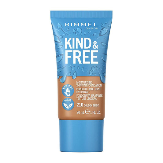 Rimmel London Kind & Free Moisturizing Skin Tint Foundation - Golden Beige