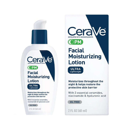CeraVe Facial Moisturizing Lotion PM - 60ml - Shopaholic