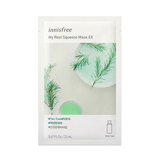 innisfree My Real Squeeze Mask EX - Tea Tree