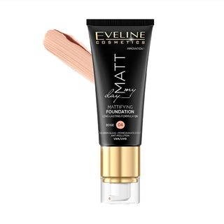 Eveline Cosmetics Matt My Day Mattifying Foundation - 04 Beige