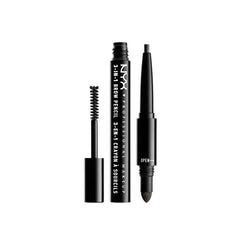 NYX 3-in-1 Brow Pencil - 09 Charcoal