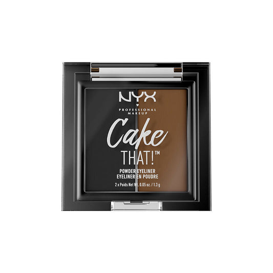 NYX Cake That! Powder Eyeliner - 01 Black/Brown