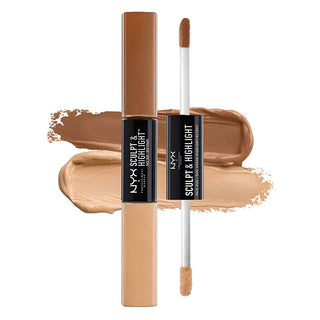 NYX Sculpt & Highlight Face Duo - Almond/Light