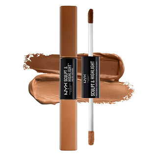 NYX Sculpt & Highlight Face Duo - Chestnut/Sand