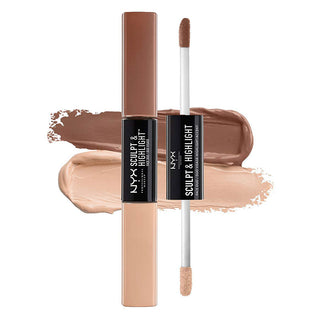 NYX Sculpt & Highlight Face Duo - Taupe/Ivory