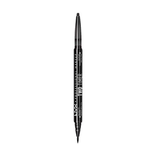 NYX Two Timer Dual Ended Eyeliner - Black