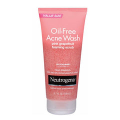 Neutrogena Oil-Free Acne Wash Pink Grapefruit Foaming Scrub - 198ml