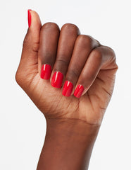 OPI Red My Fortune Cookie - Rich Red