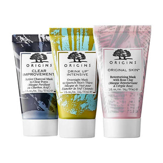 ORIGINS Clear Pores, Hydrate & Glow Set