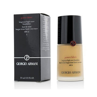 Giorgio Armani Power Fabric Longwear High Cover Foundation with SPF 25 Shade 4