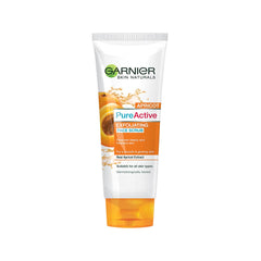 Garnier Skin Naturals Pure Active Apricot Exfoliating Face Scrub 100gm