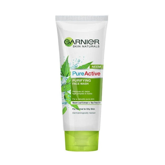 Garnier Skin Naturals Pure Active Neem Purifying Face Wash 100ml