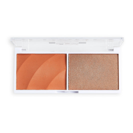 Makeup Revolution Relove Colour Play Blushed Duo Queen