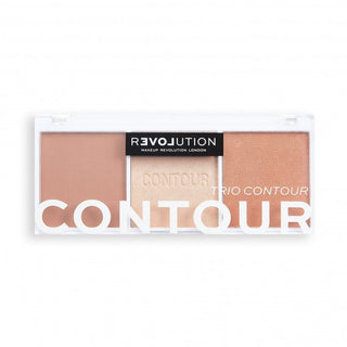 Makeup Revolution Colour Play Contour Trio Palette Baked Sugar