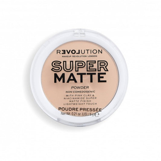 Makeup Revolution Relove By Revolution Super Matte Pressed Powder - Vanilla