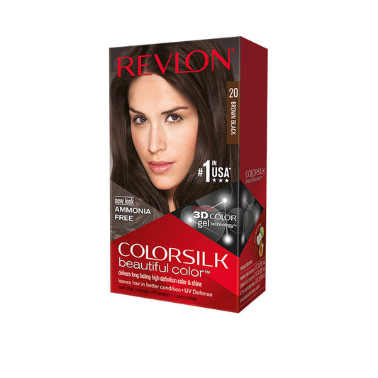 Revlon ColorSilk - 20 Brown Black 120ml