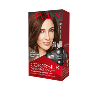 Revlon ColorSilk - 37 Dark Golden Brown 120ml