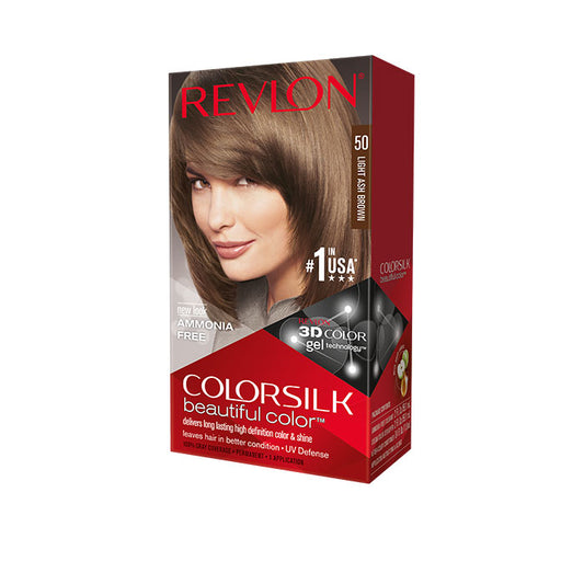 Revlon ColorSilk - 50 Light Ash Brown 120ml