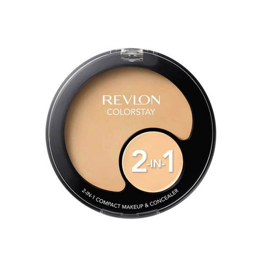 Revlon Colorstay 2-in-1 Compact Makeup & Concealer - Buff