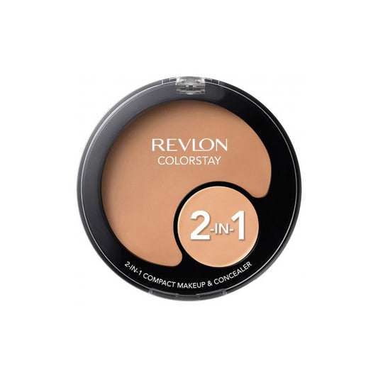 Revlon Colorstay 2-in-1 Compact Makeup & Concealer - Medium Beige
