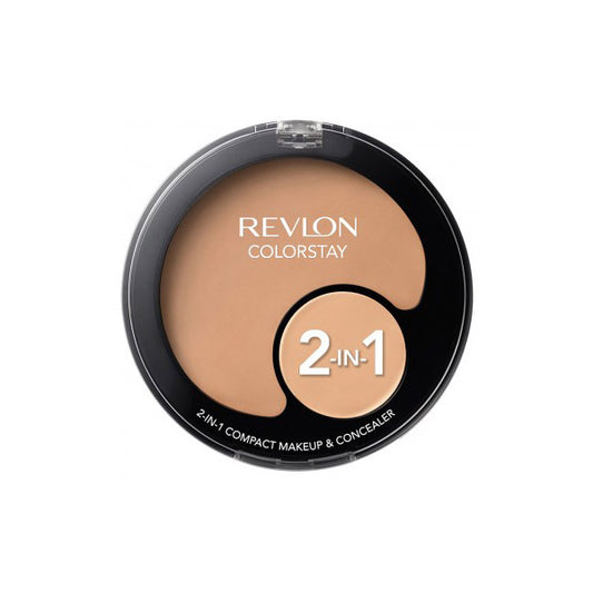 Revlon Colorstay 2-in-1 Compact Makeup & Concealer - Natural Beige