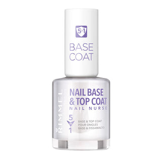 Rimmel London 5IN1 Nail Base & Top Coat