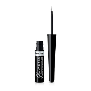Rimmel London Glameyes Professional Liquid Liner - Ebony Black